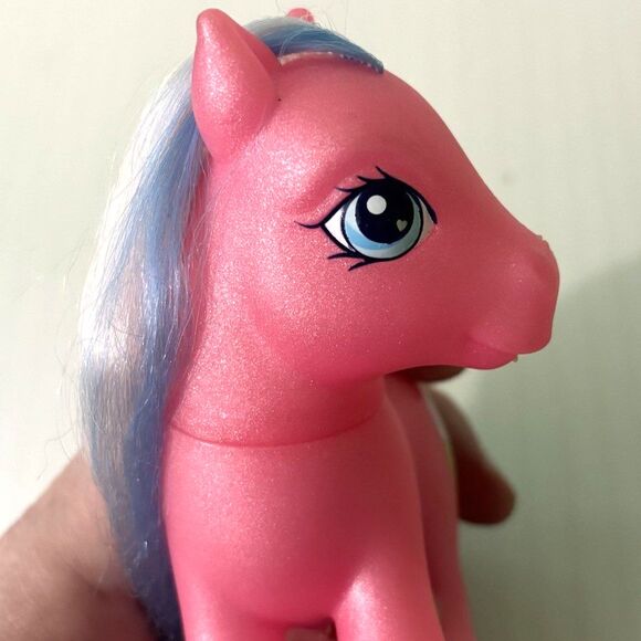 My Little Pony MLP G3 Cotton Candy 2002 Hasbro Brushable Vintage Single Magnet - Picture 3 of 7